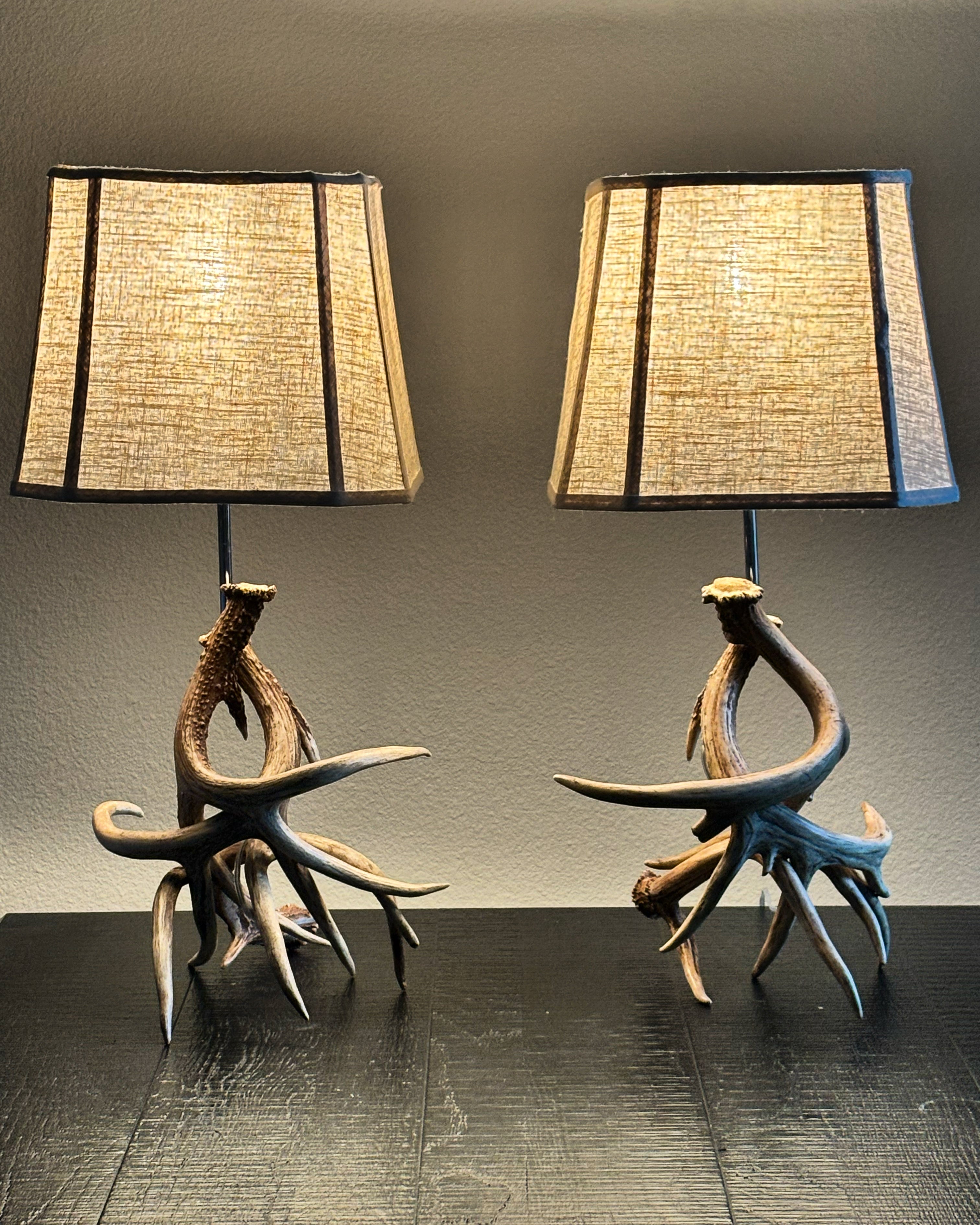 The Timberline Antler Table Lamp
