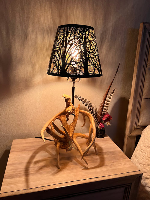 The Shade Antler Table Lamp