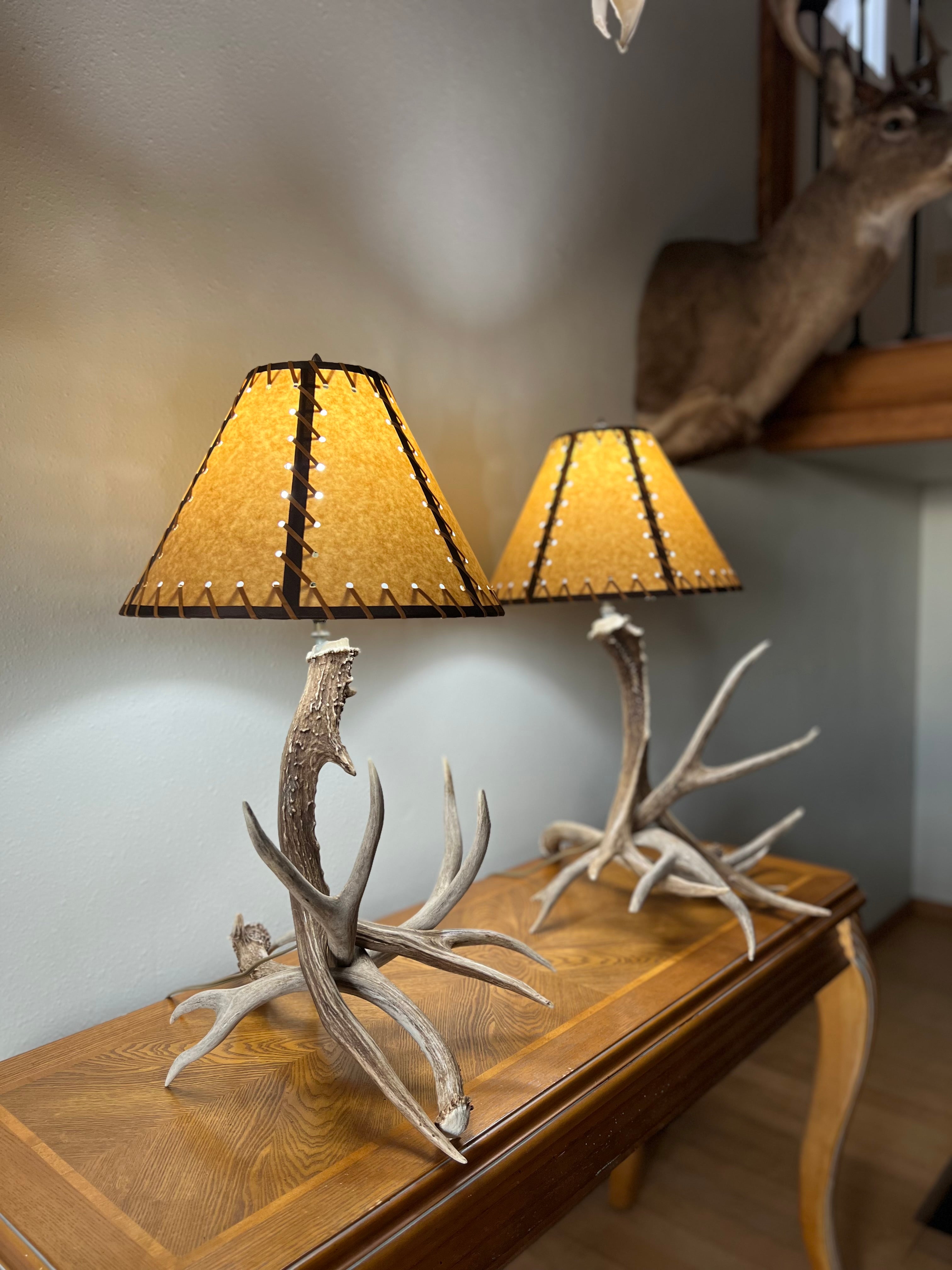 The High County Mule Deer Lamp