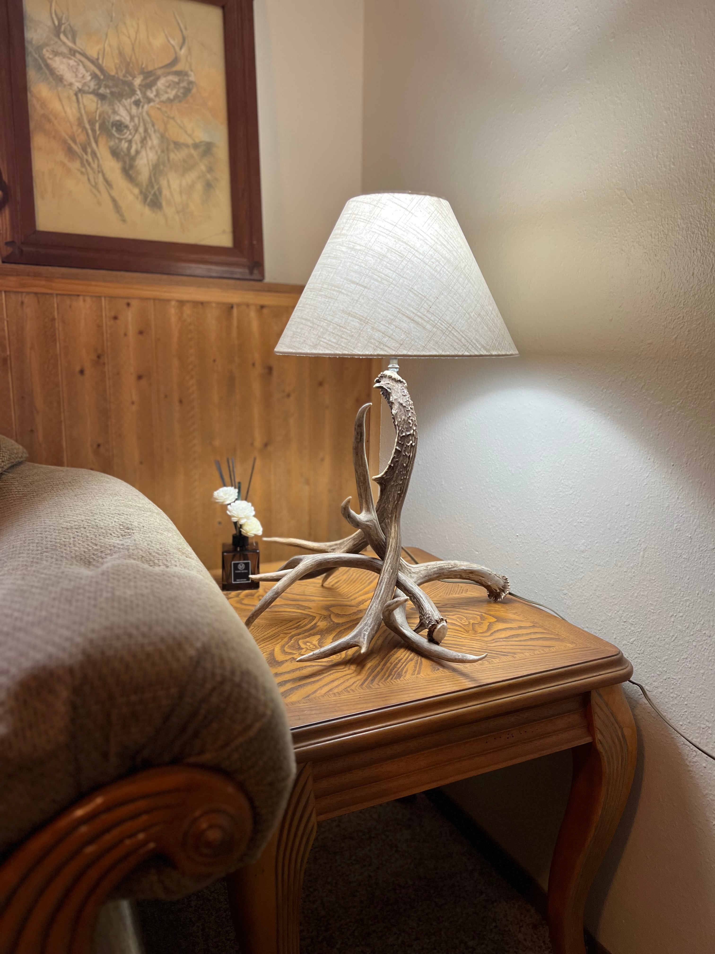 The High County Mule Deer Lamp