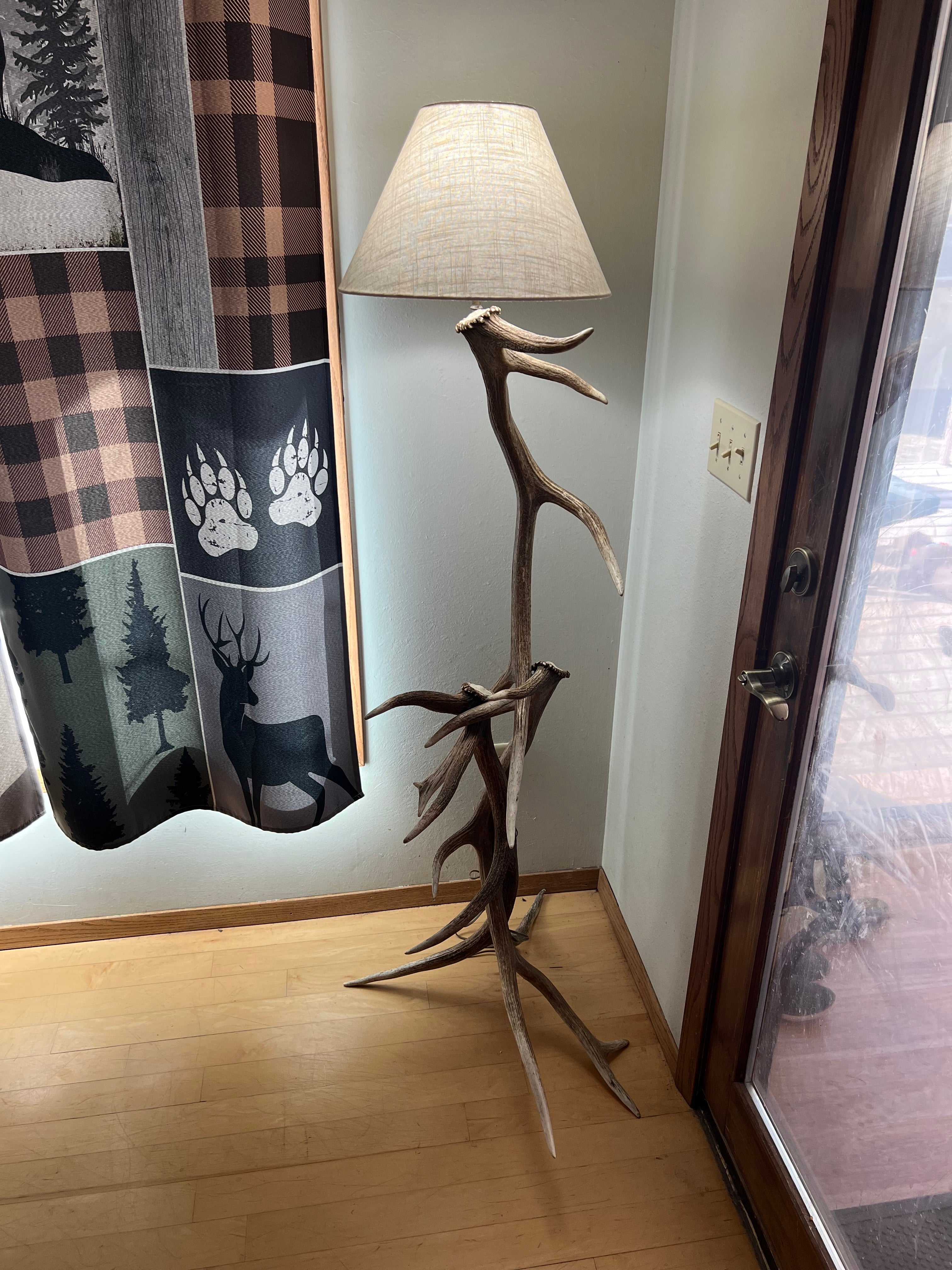 The Summit Ridge Antler Floor Lamp