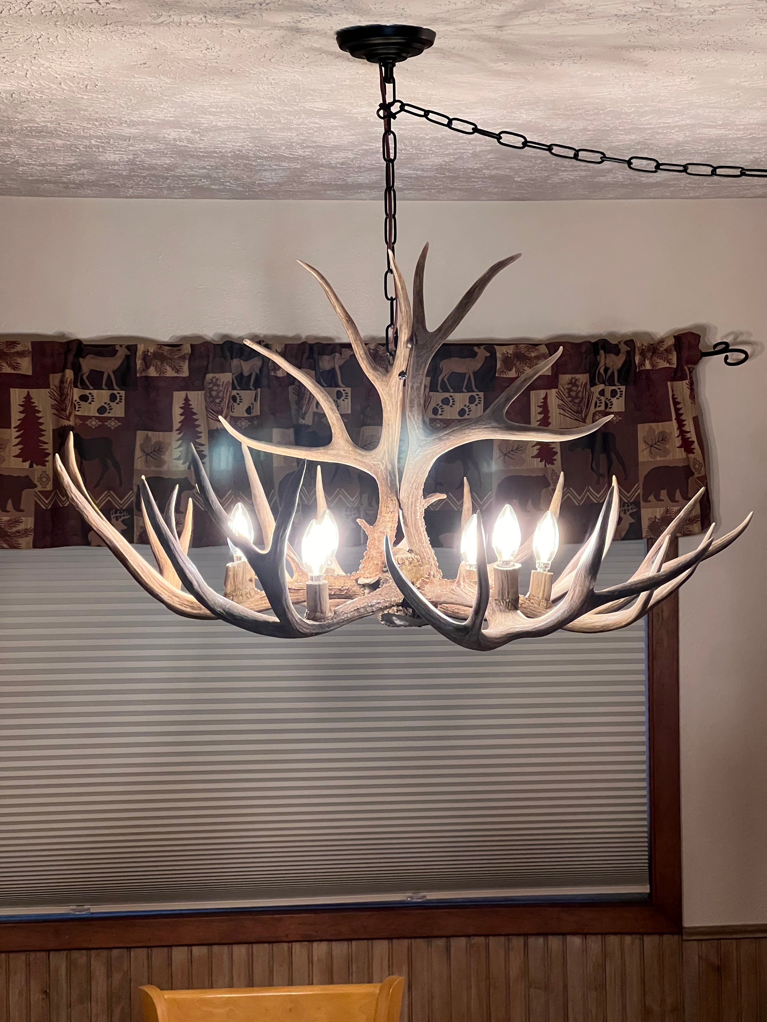 The Ridgecrest Mule Deer Chandelier