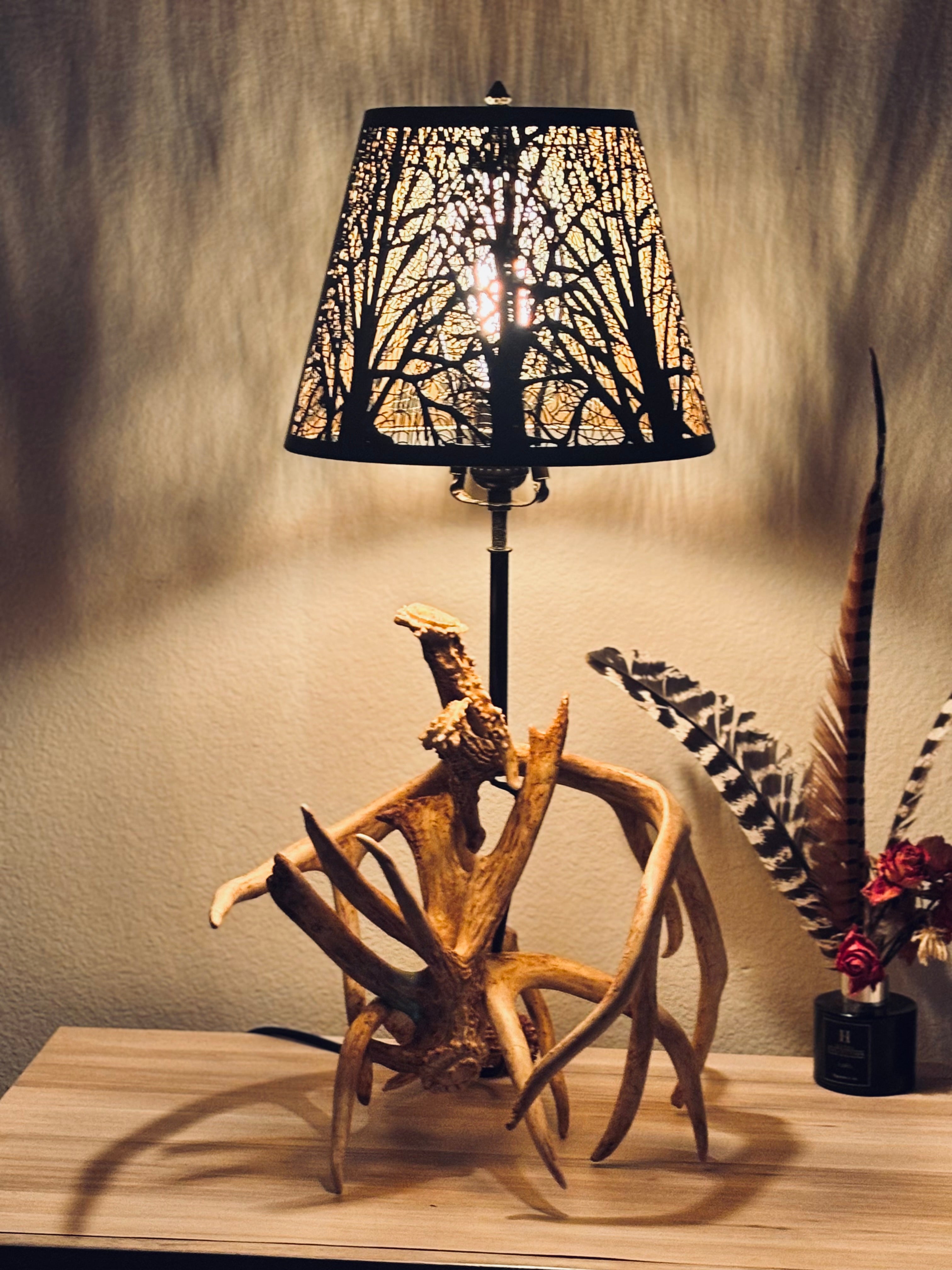 The Shade Antler Table Lamp