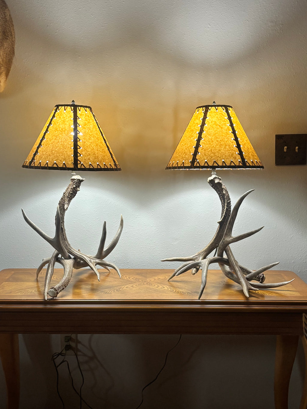 The High County Mule Deer Lamp